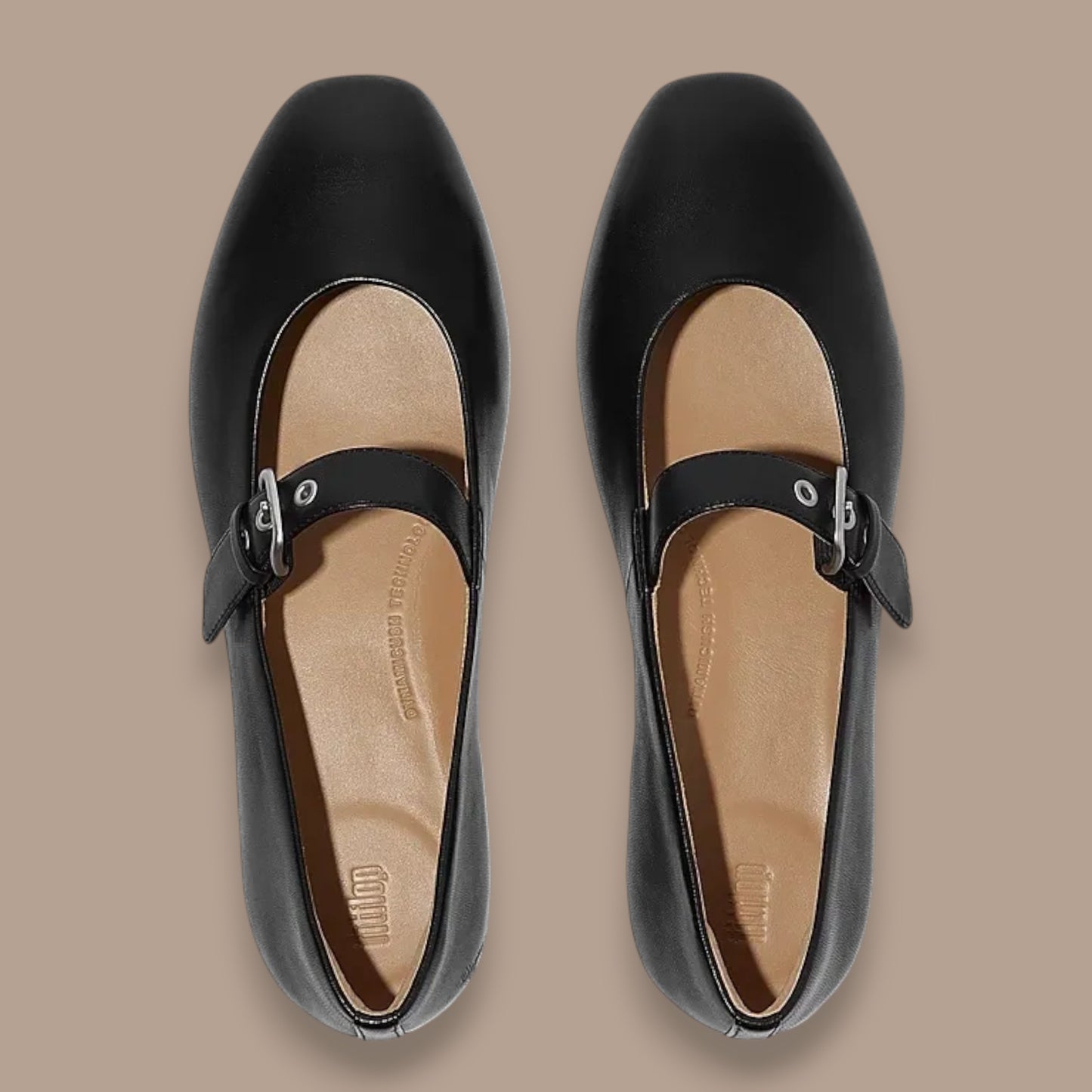FitFlop - Delicato Soft Leather Mary Janes