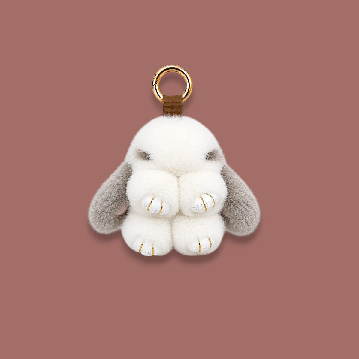 Audrey's - Fluffy Bunny Bag Charm