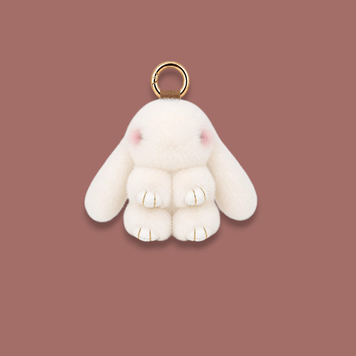 Audrey's - Fluffy Bunny Bag Charm