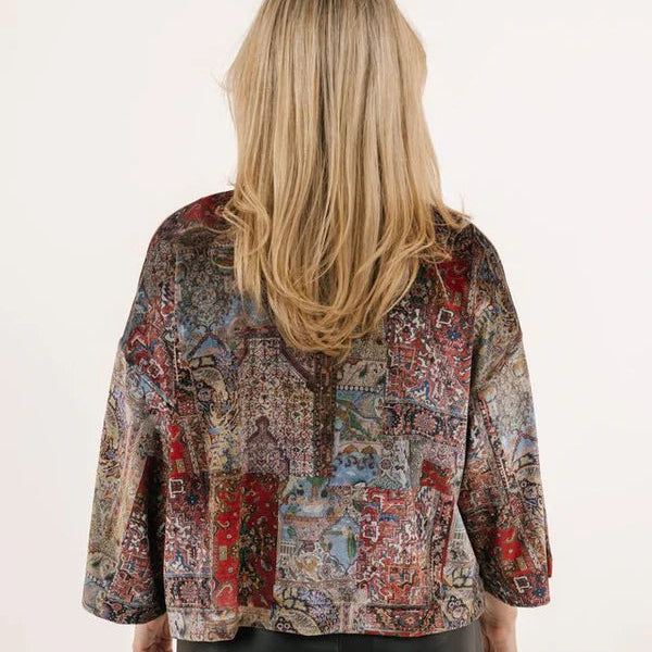 Shannon Passero - Effie Velvet Open Cardigan