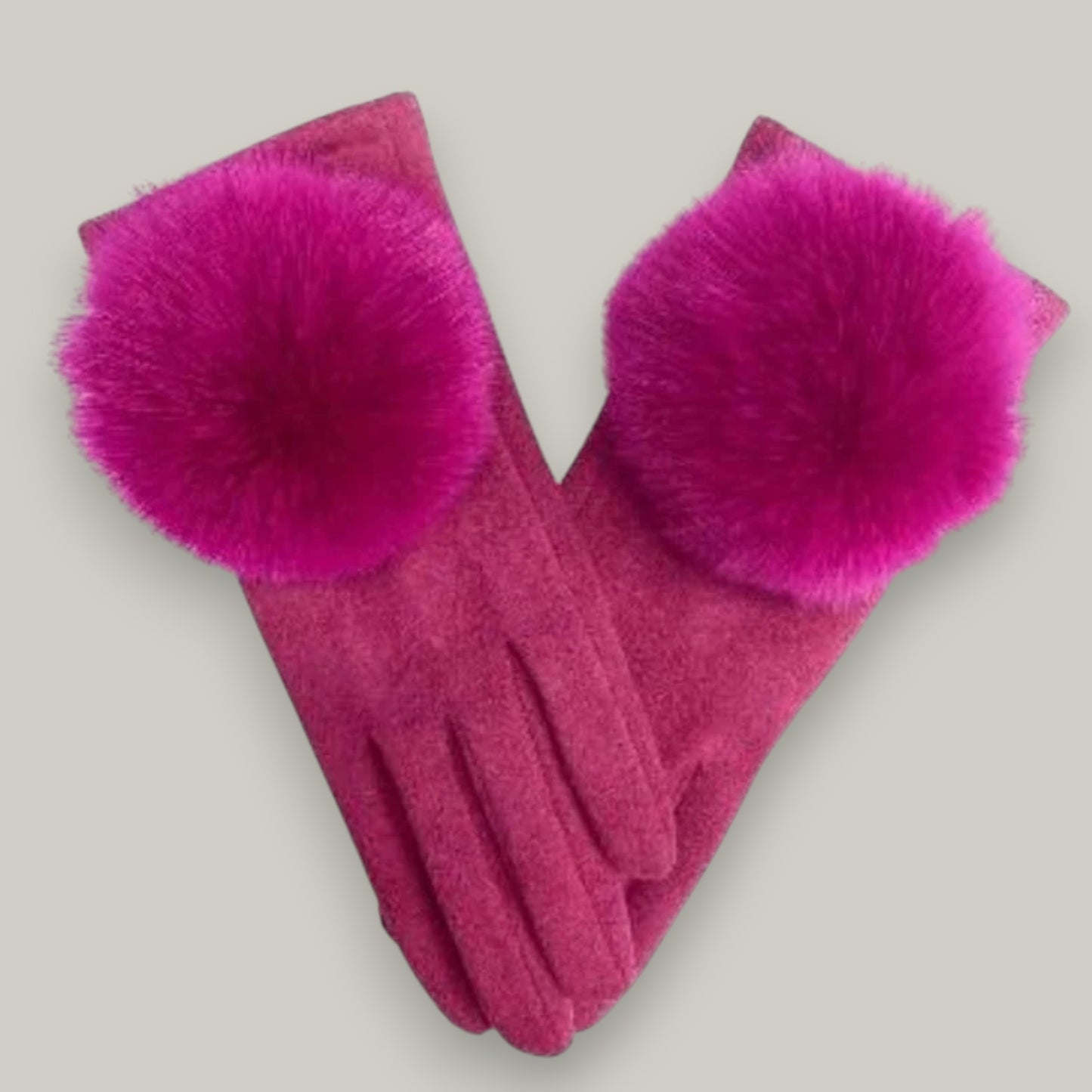 Miss Caprice - Pom Pom Gloves