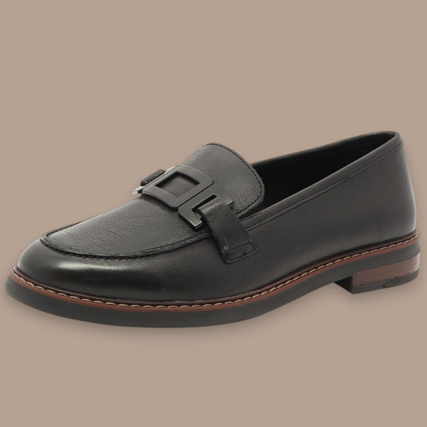 Ara - Buckle Detail Leather Loafer