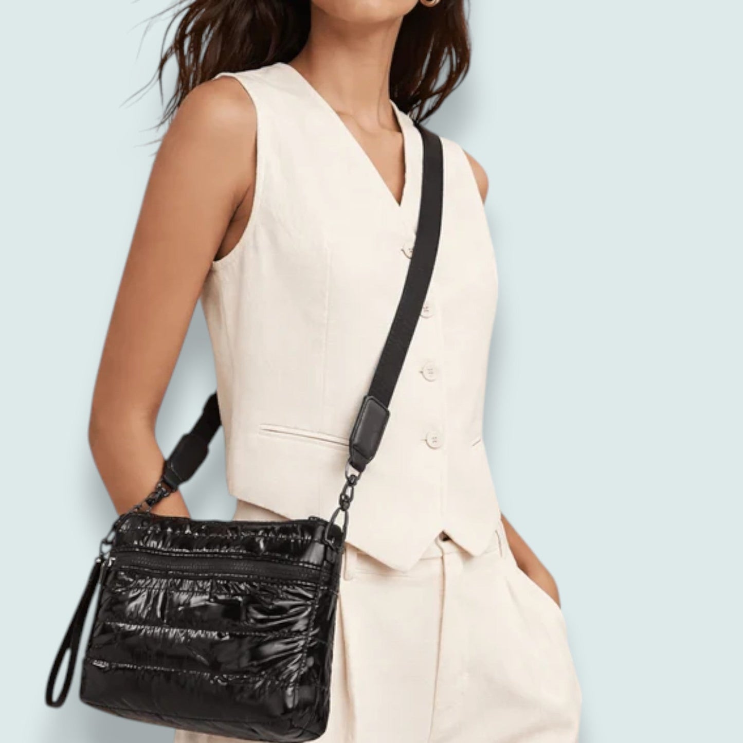 Audrey's - Urban Luxe Puffer Crossbody Bag