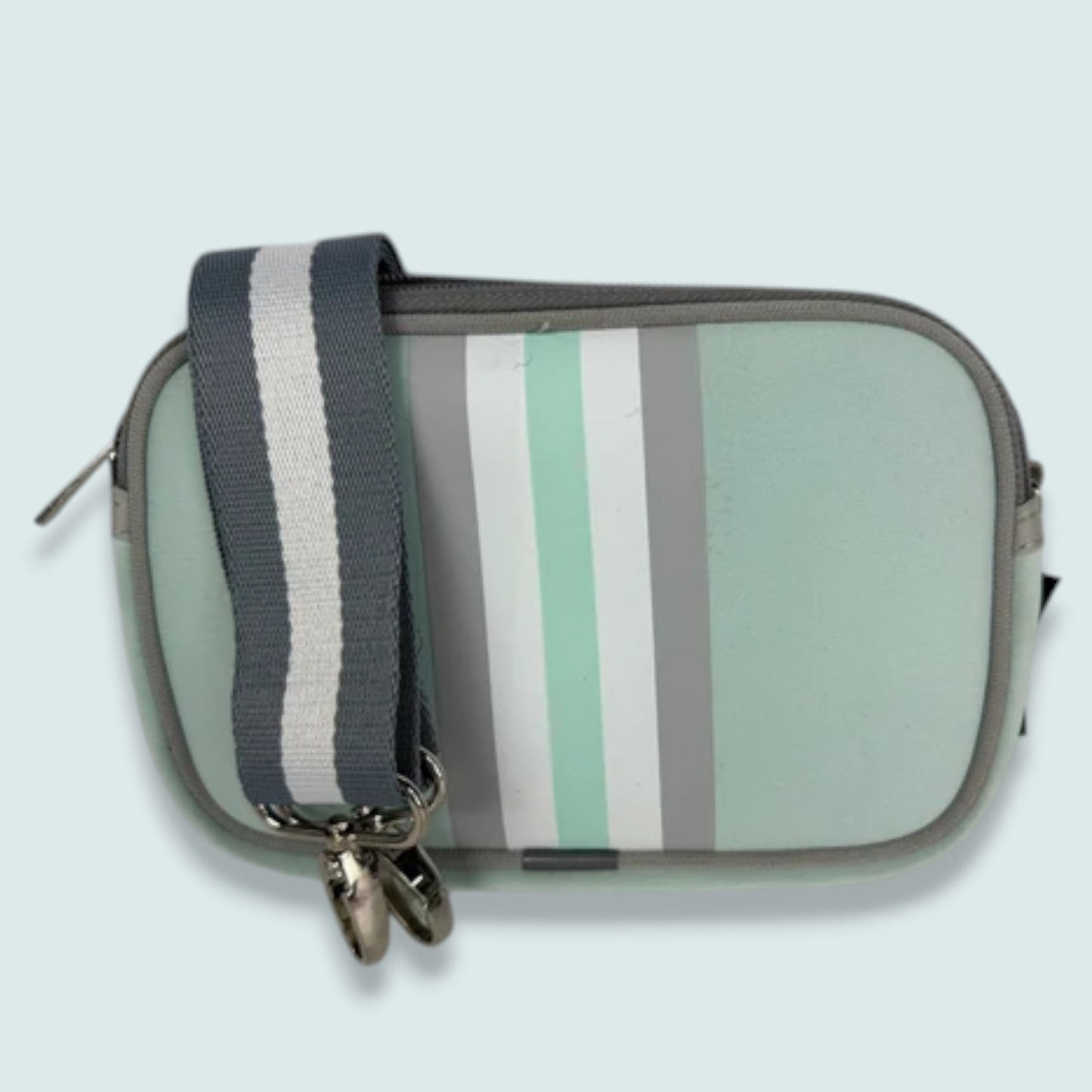 Audrey's - Dual Zipper Belt/Crossbody Bag