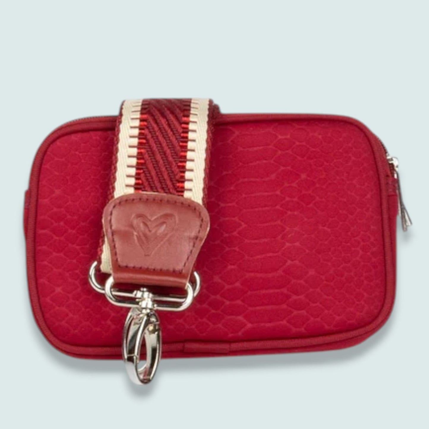 Audrey's - Dual Zipper Belt/Crossbody Bag