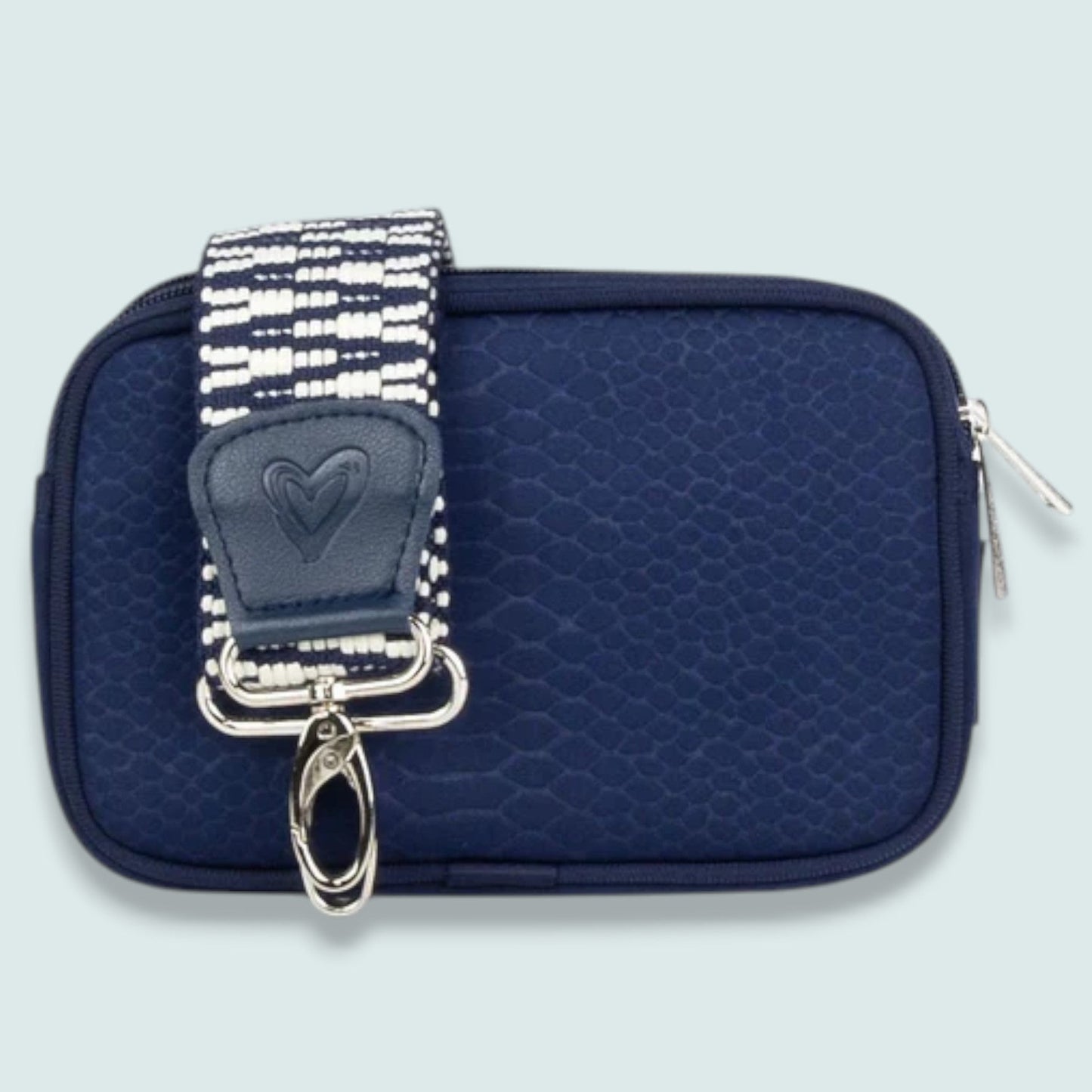 Audrey's - Dual Zipper Belt/Crossbody Bag