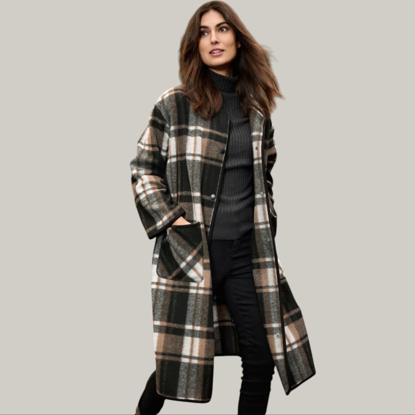 Soya Concept - Button Front Shacket