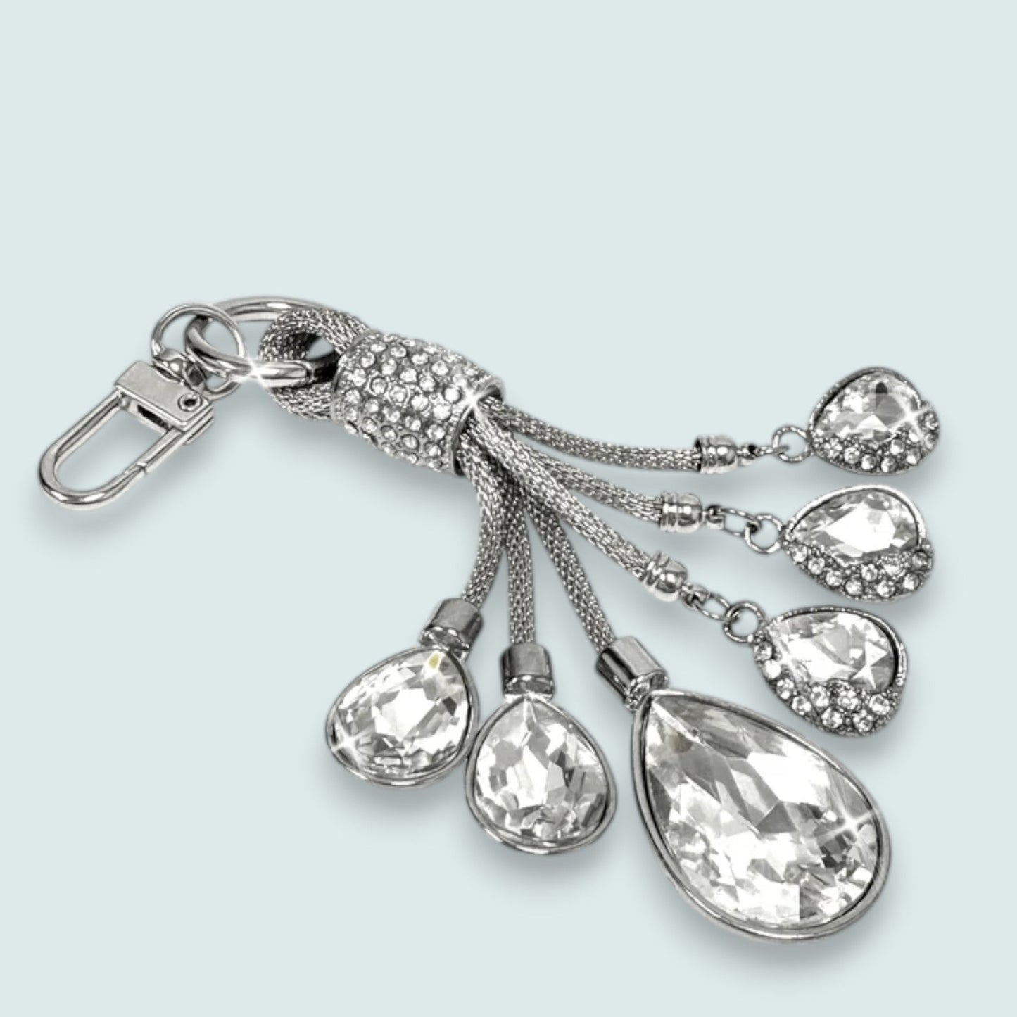 Jacqueline Kent - Crystal Drop Purse Charm