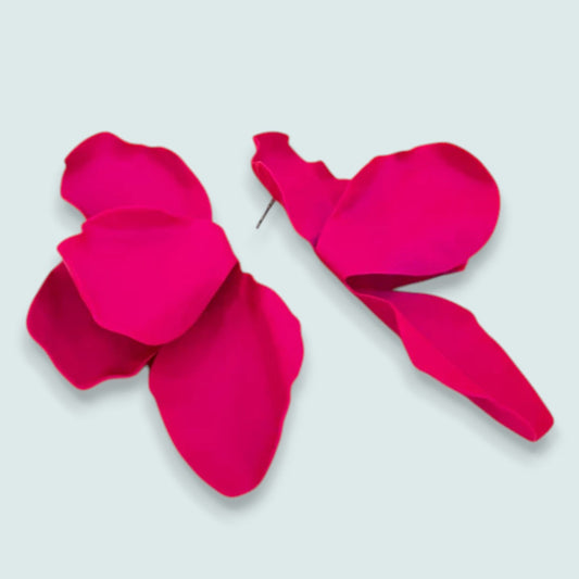Jacqueline Kent - Statement Petal Drop Earrings