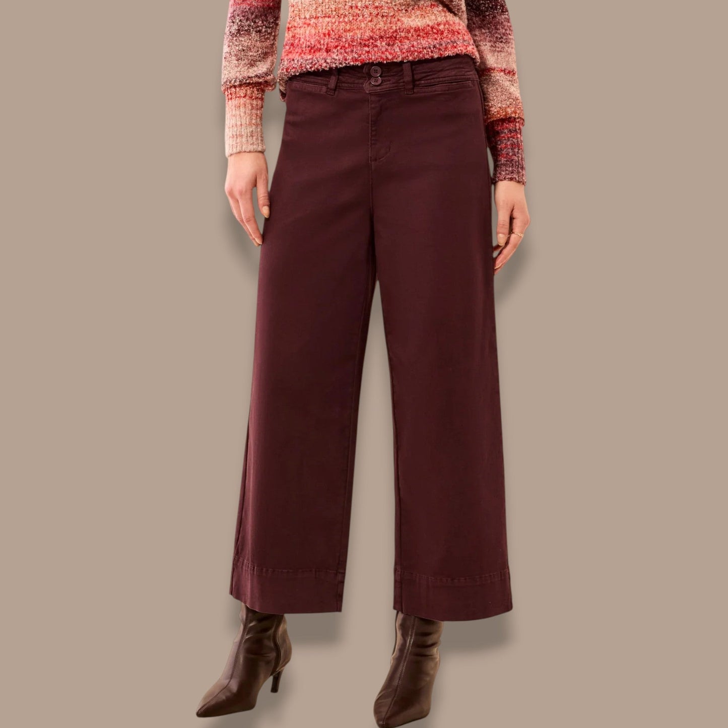 Tribal - Comfort Stretch High Rise Palazzo Pants