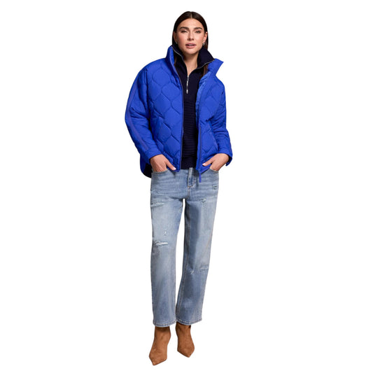 Tribal - Lightweight Drop Shoulder Quilted Puffer Jacket