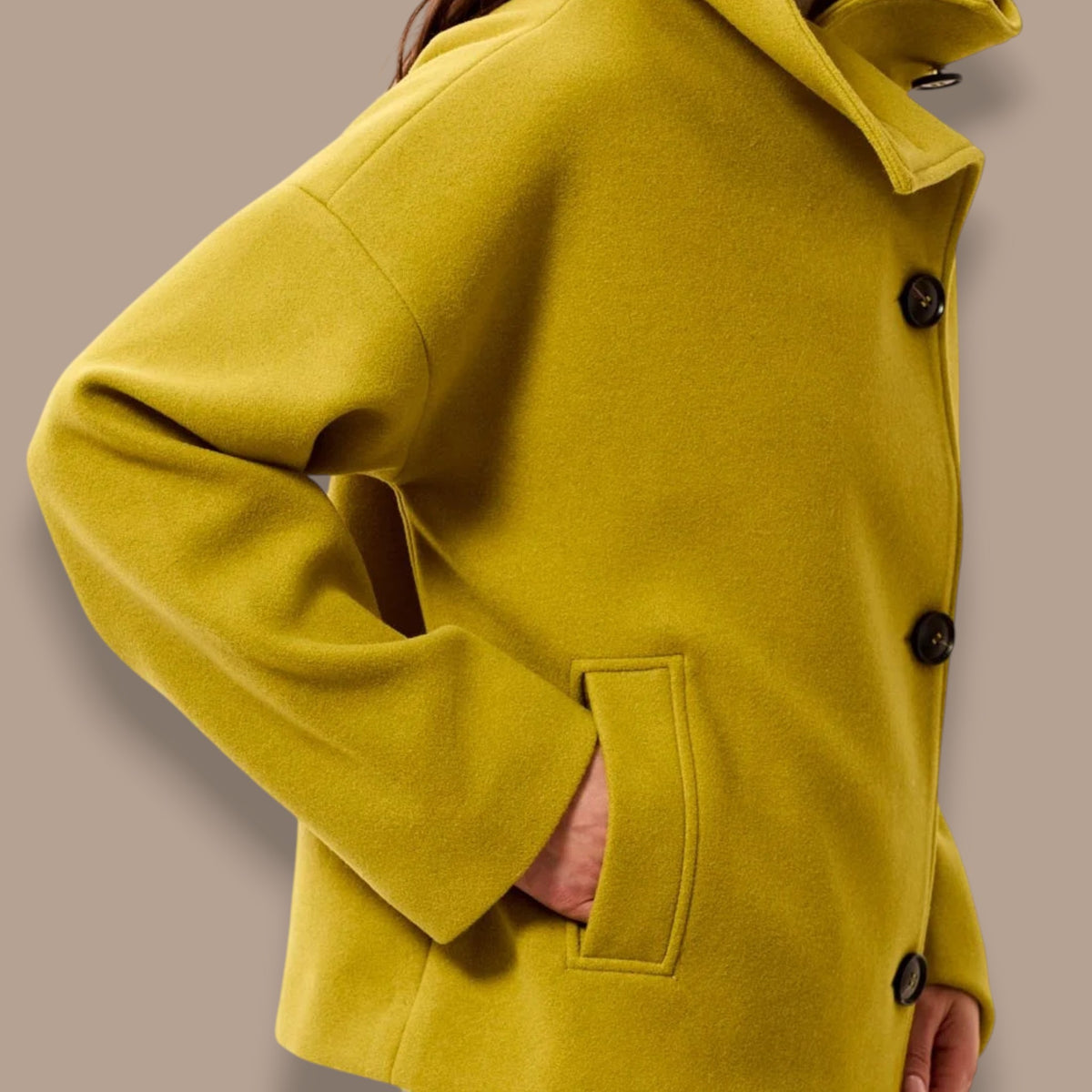 Tribal - Lofty Knit Button Front Jacket