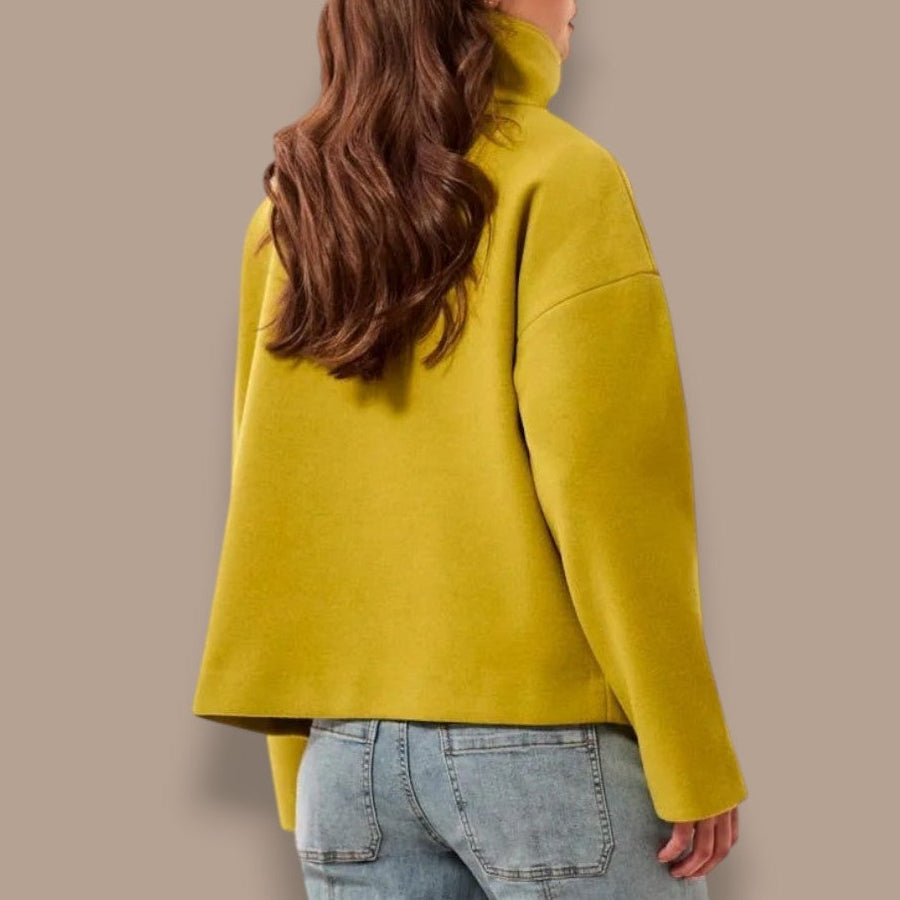 Tribal - Lofty Knit Button Front Jacket