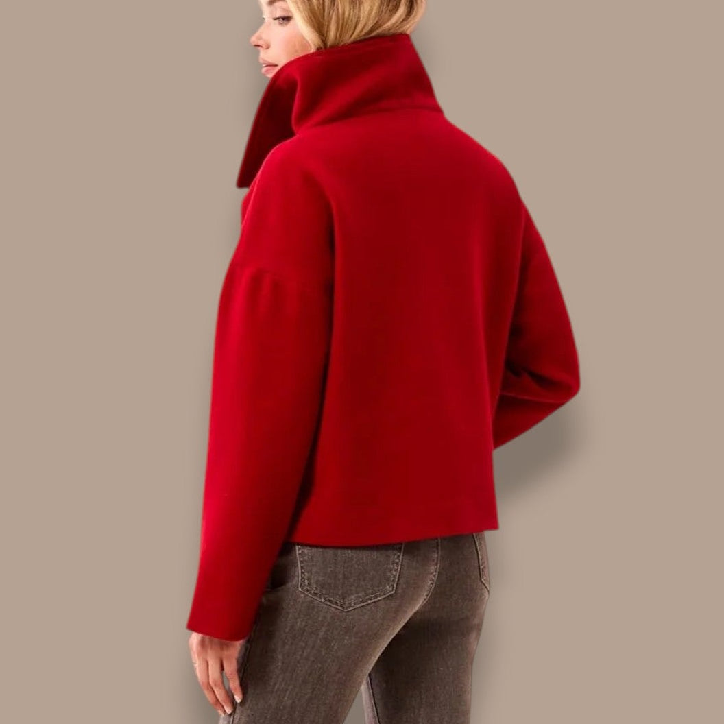 Tribal - Lofty Knit Button Front Jacket