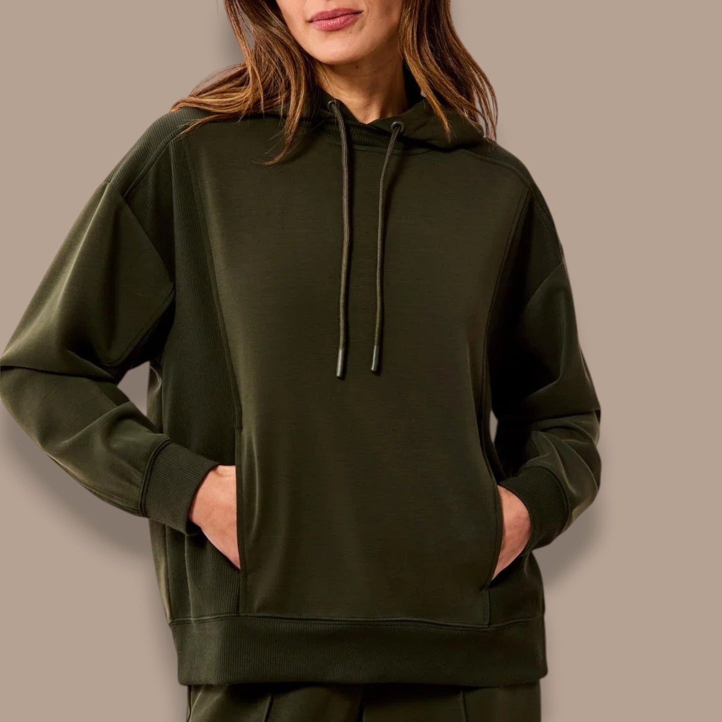 Tribal - Soft Modal Hoodie With Drawstring Hood