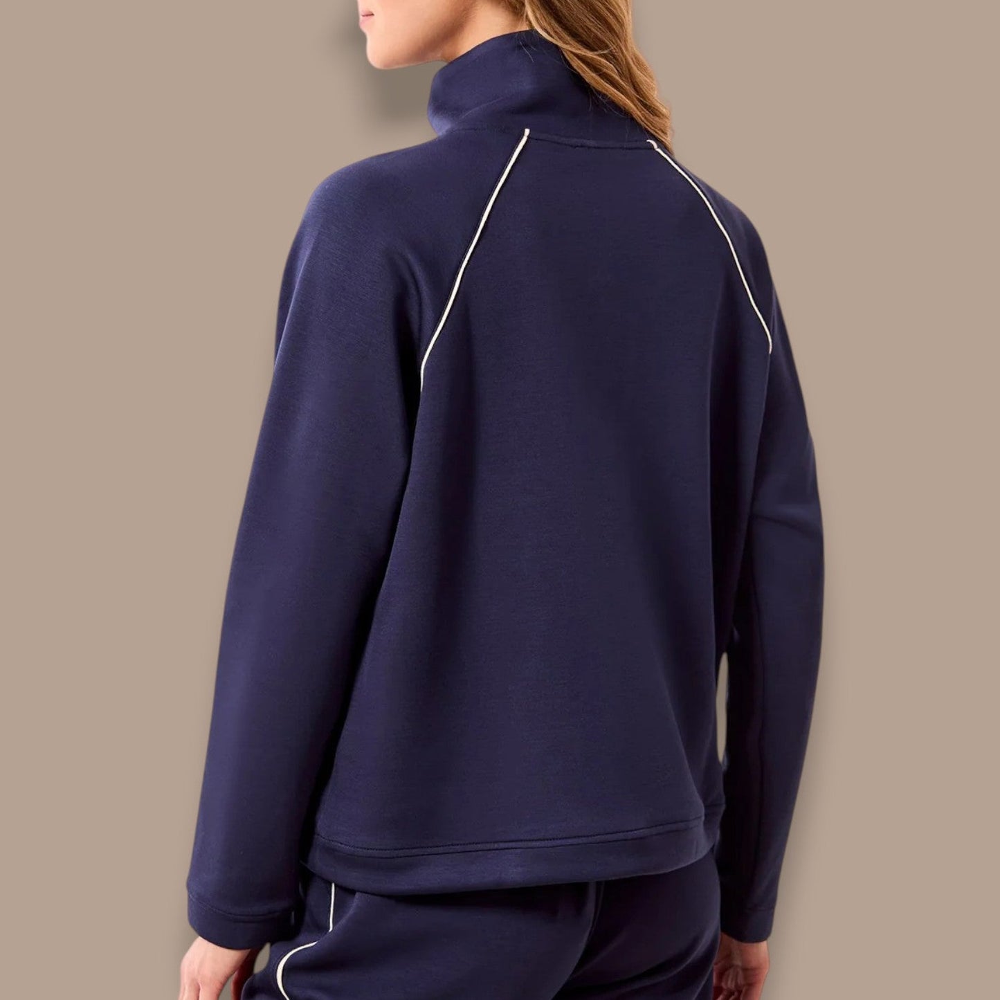 Tribal - Pop Over Quarter Zip Pullover