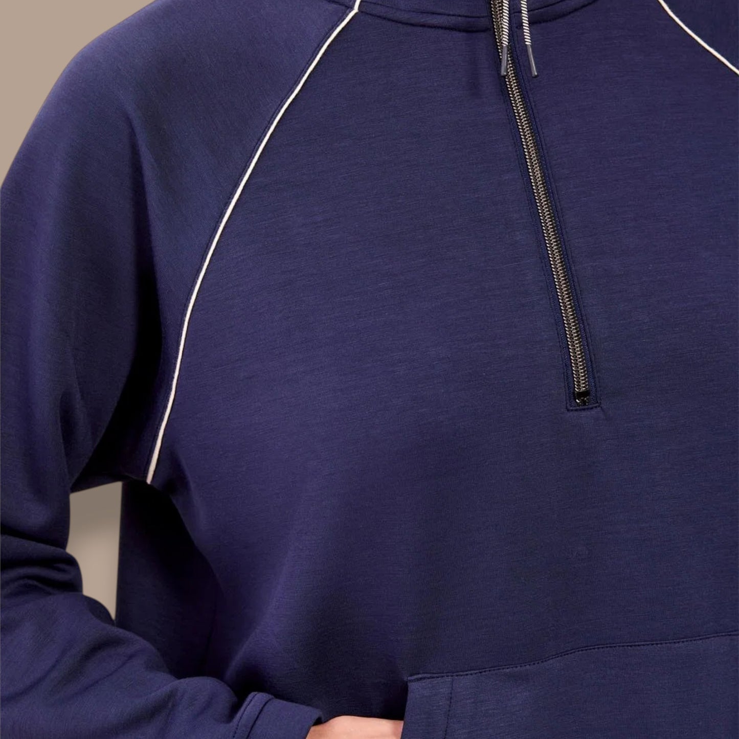 Tribal - Pop Over Quarter Zip Pullover