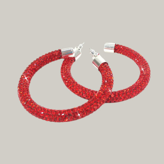 Jacqueline Kent - Icing Hoop Earrings