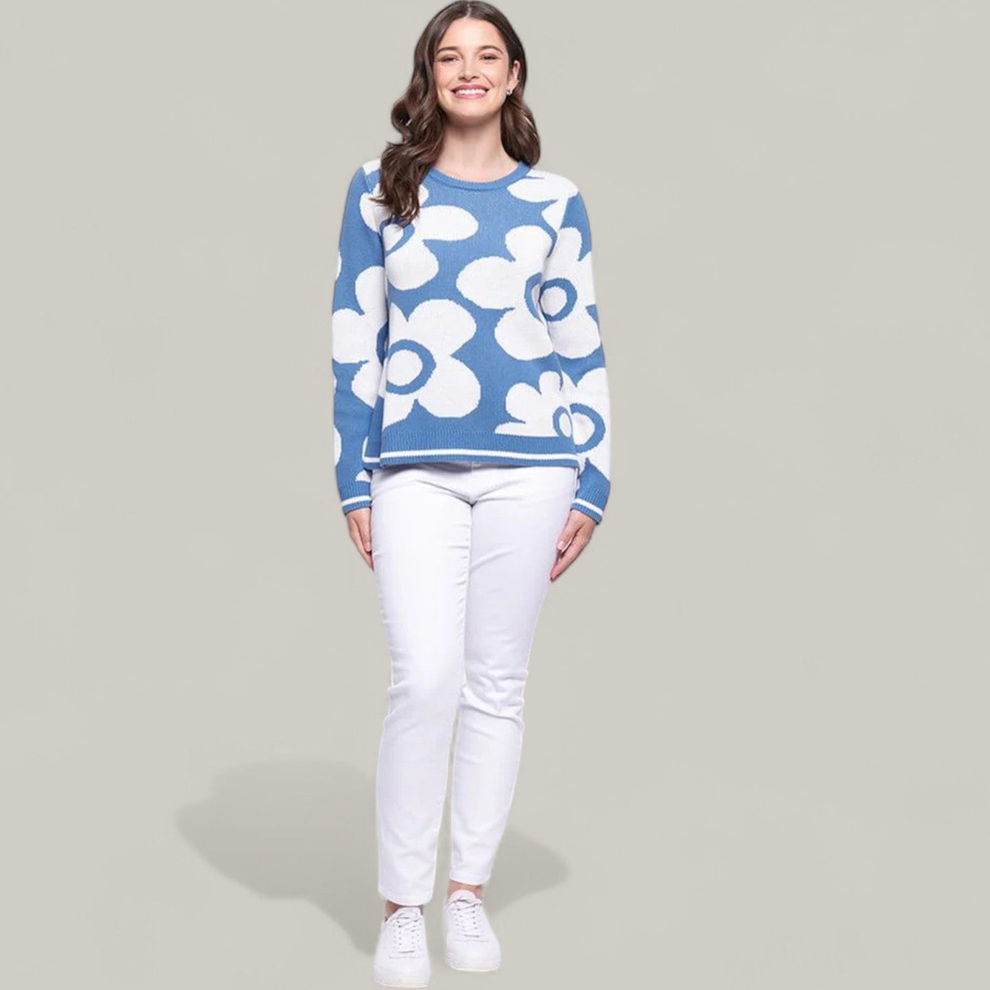 Foil - Floral Design Sweater