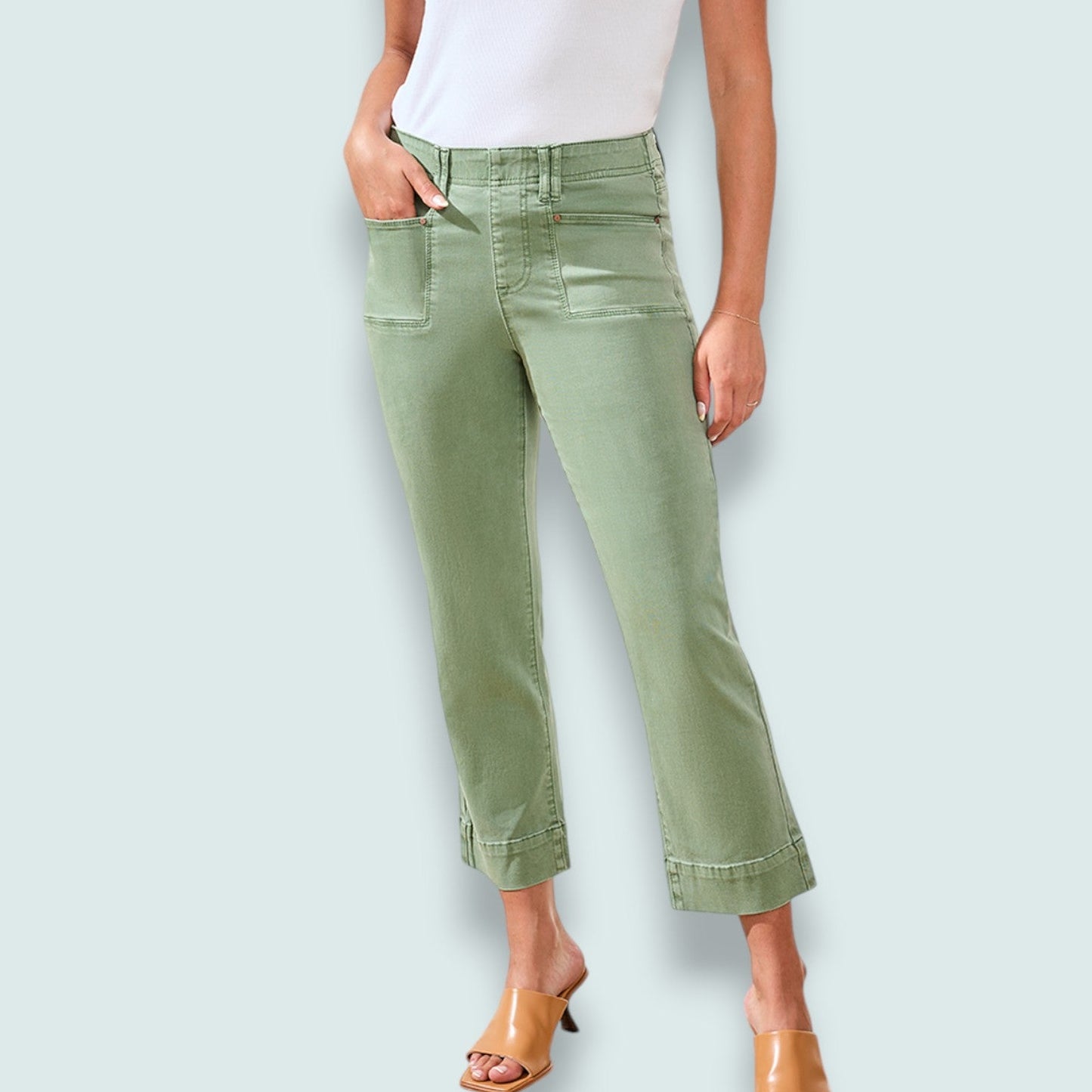Tribal - Kick Flare Capri