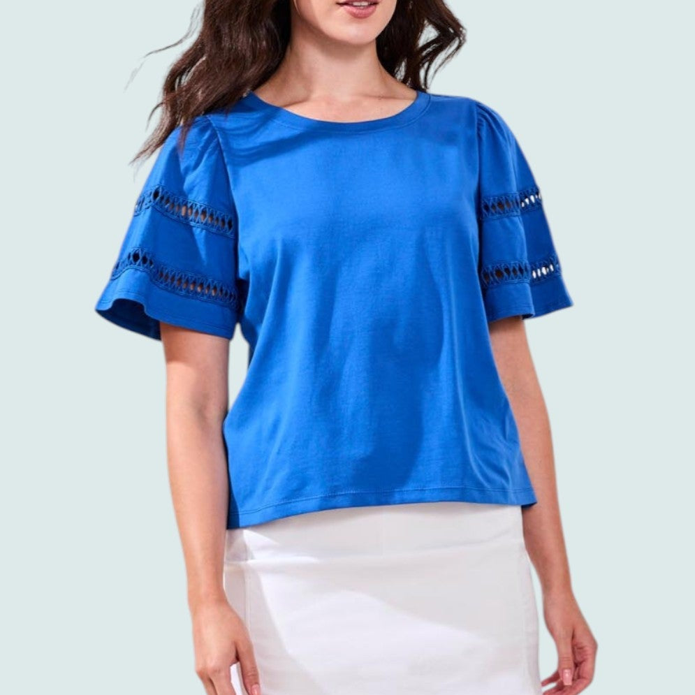 Tribal - Flutter Sleeve Top