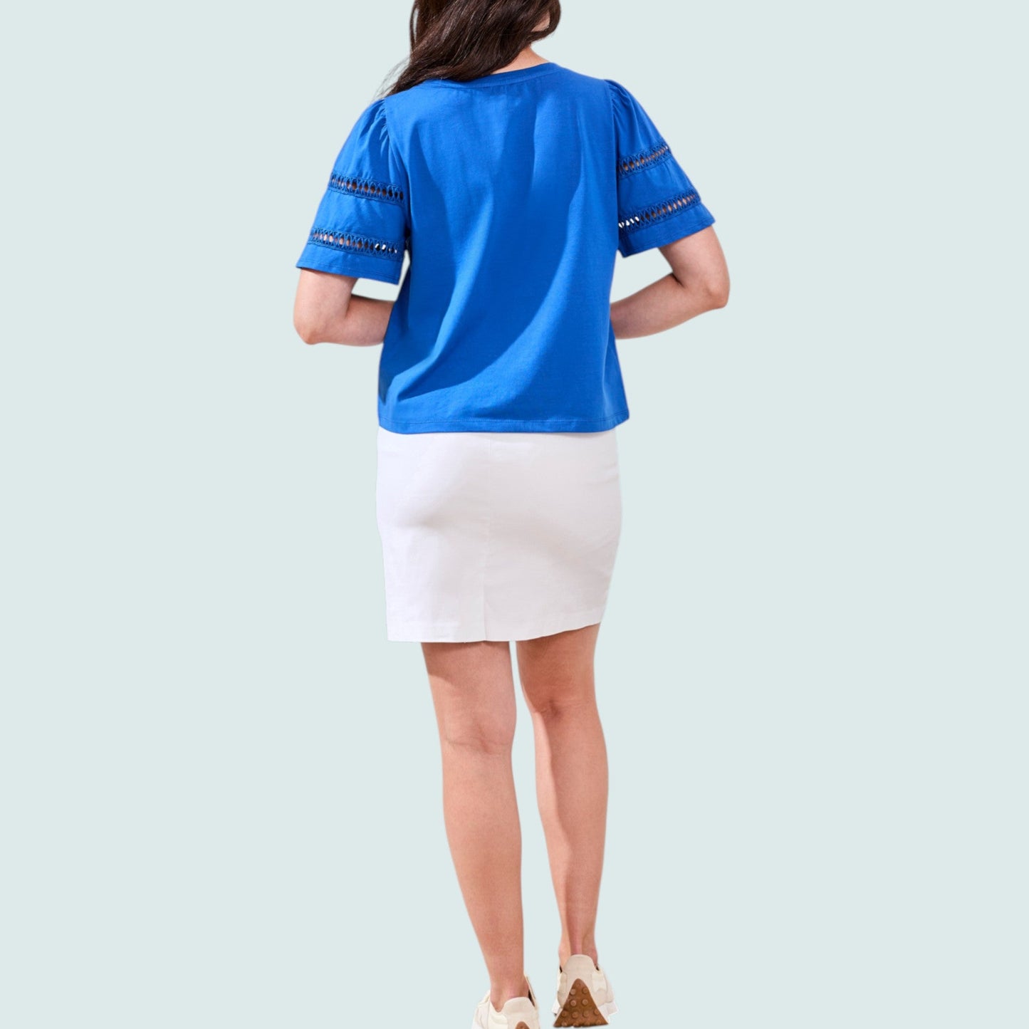 Tribal - Flutter Sleeve Top