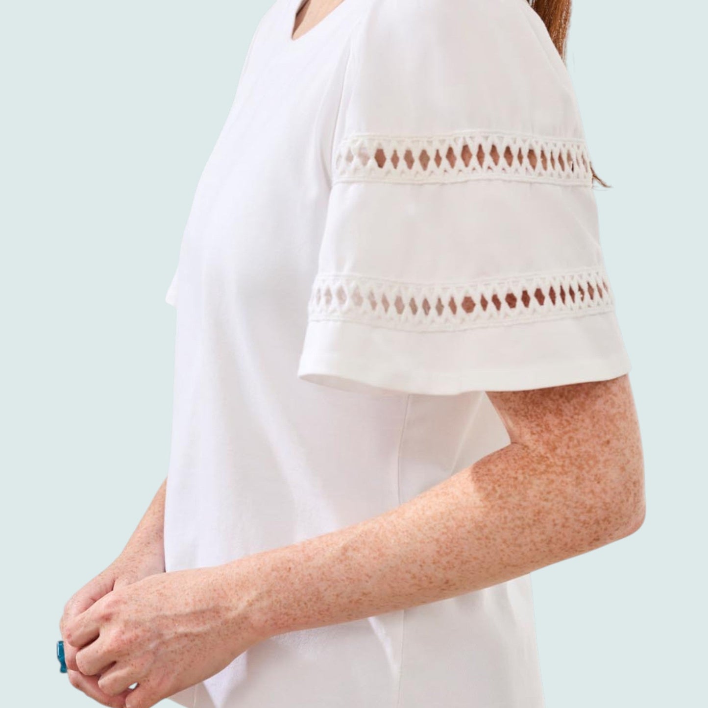 Tribal - Flutter Sleeve Top