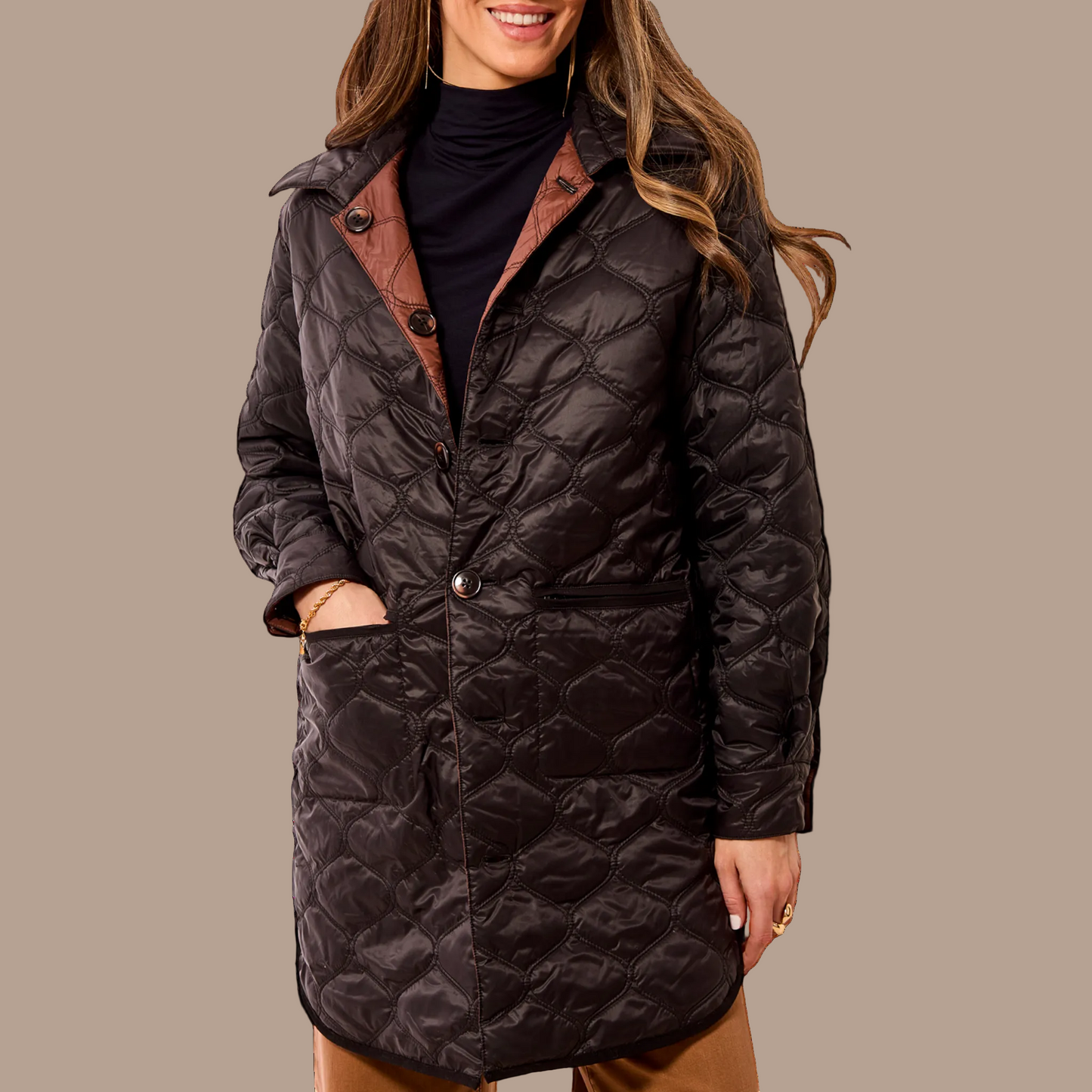 Tribal - Reversible Quilted Jacket