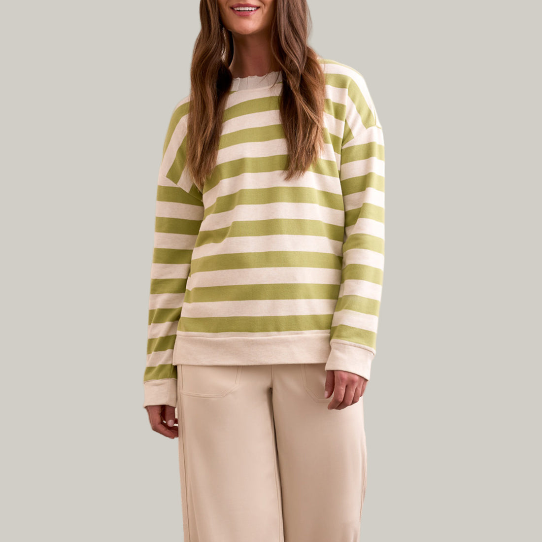 Tribal - Long Sleeve Crew Neck Sweatshirt