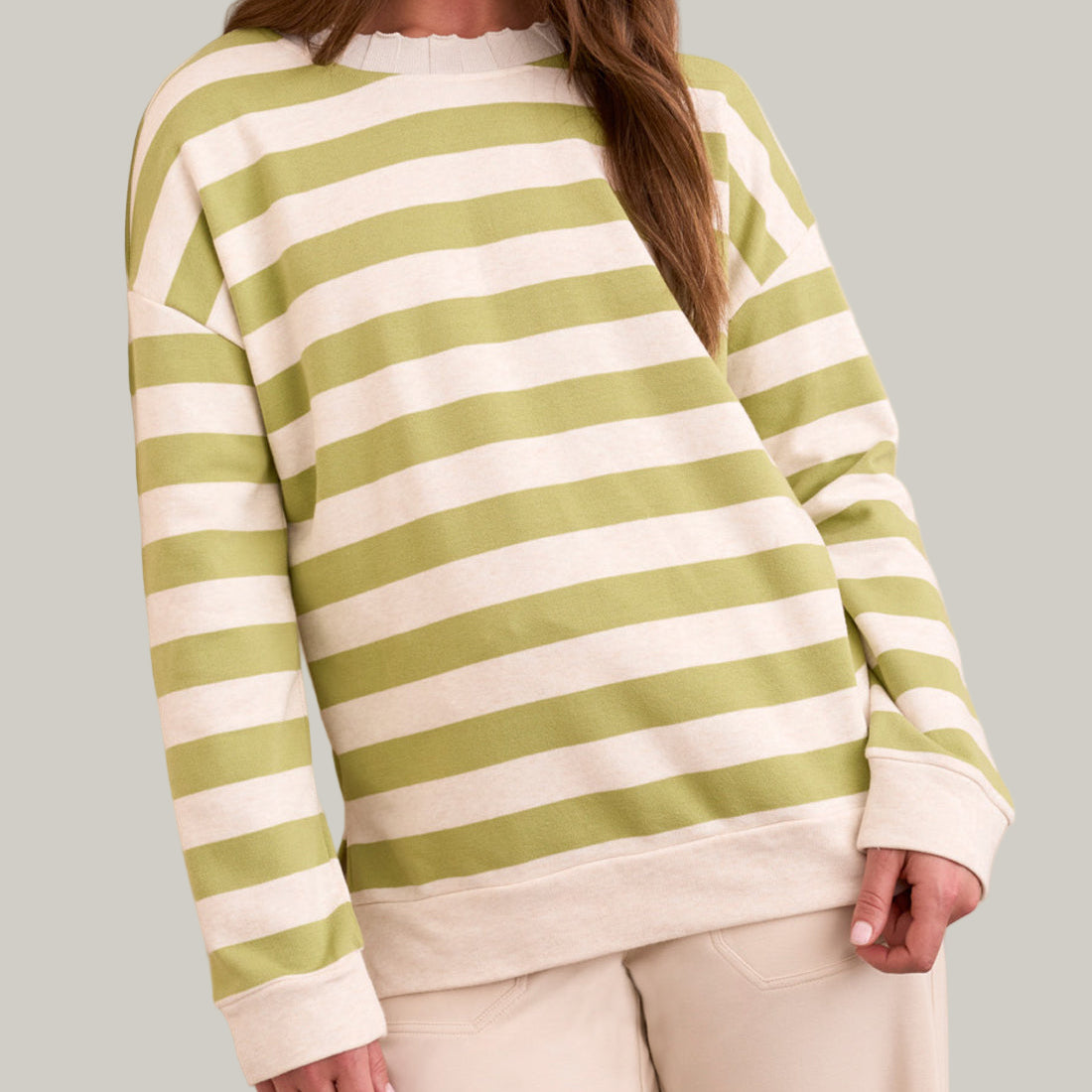 Tribal - Long Sleeve Crew Neck Sweatshirt
