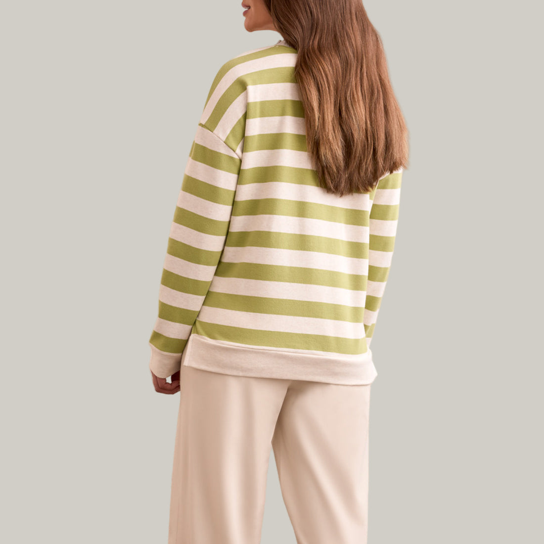 Tribal - Long Sleeve Crew Neck Sweatshirt