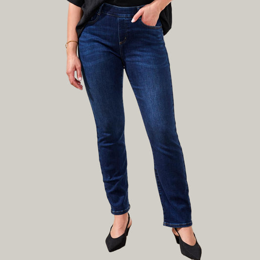 Tribal - Sophia Curvy Pull-On Slim Jeans