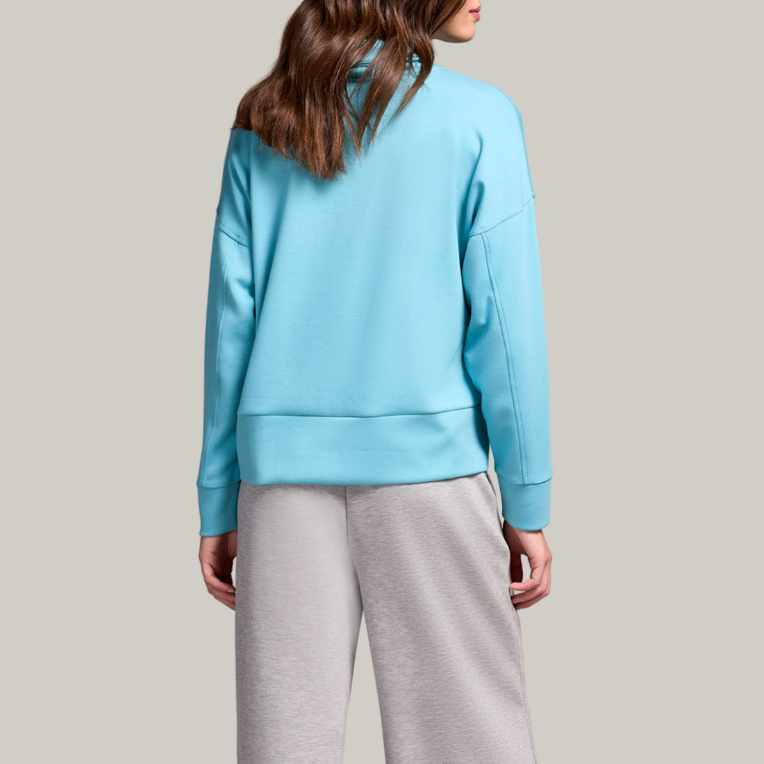 Tribal - Long Sleeve Funnel Neck Top