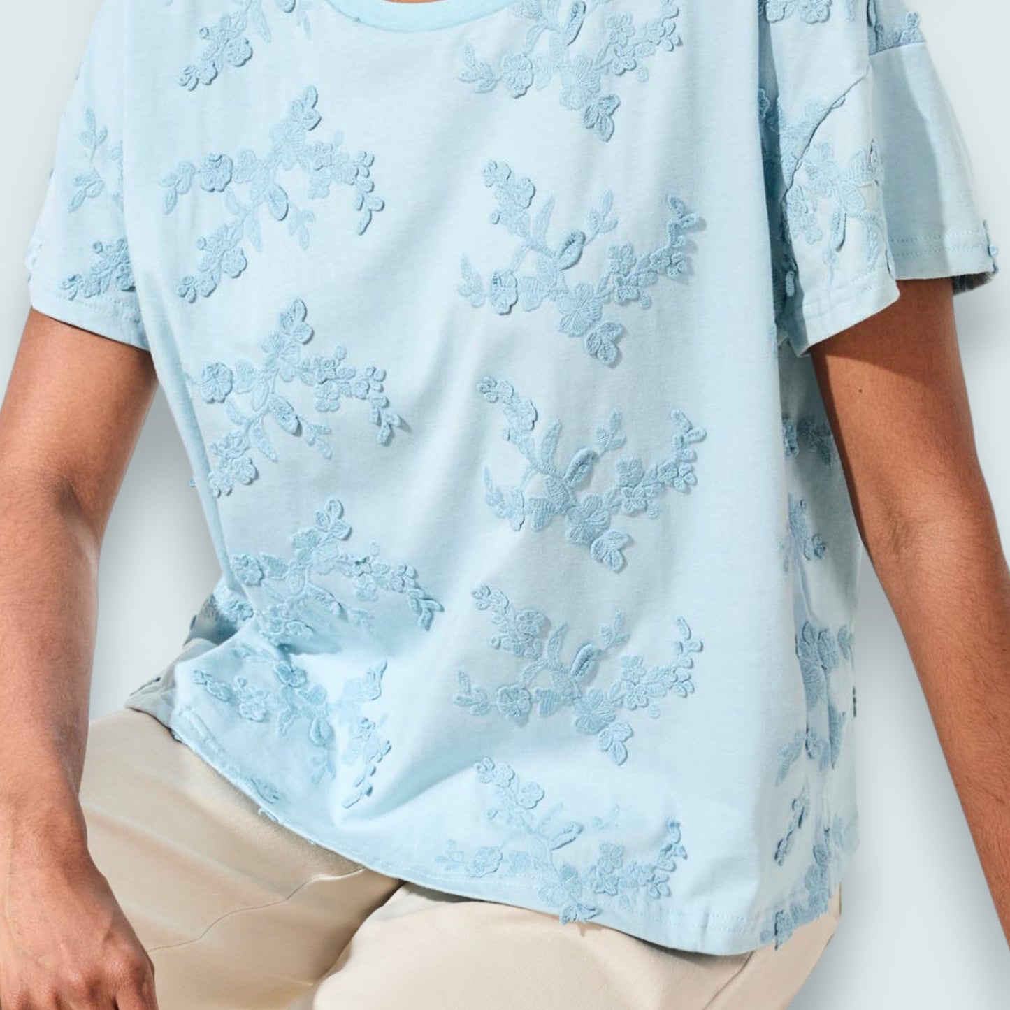 Tribal - Blossom Embroidered Tee