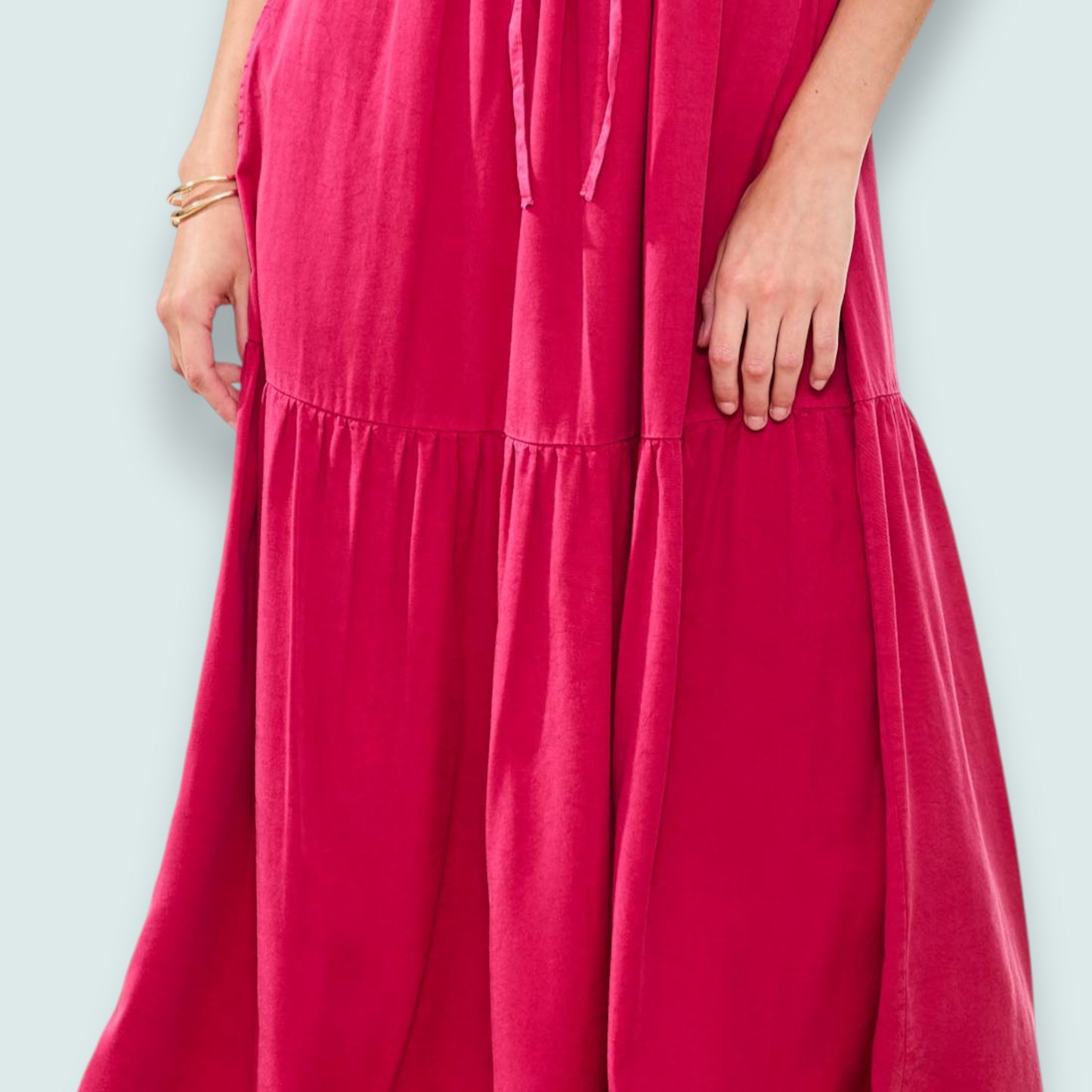 Tribal - Everyday Tiered Tank Midi Dress