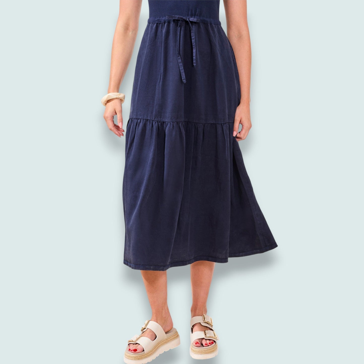 Tribal - Everyday Tiered Tank Midi Dress
