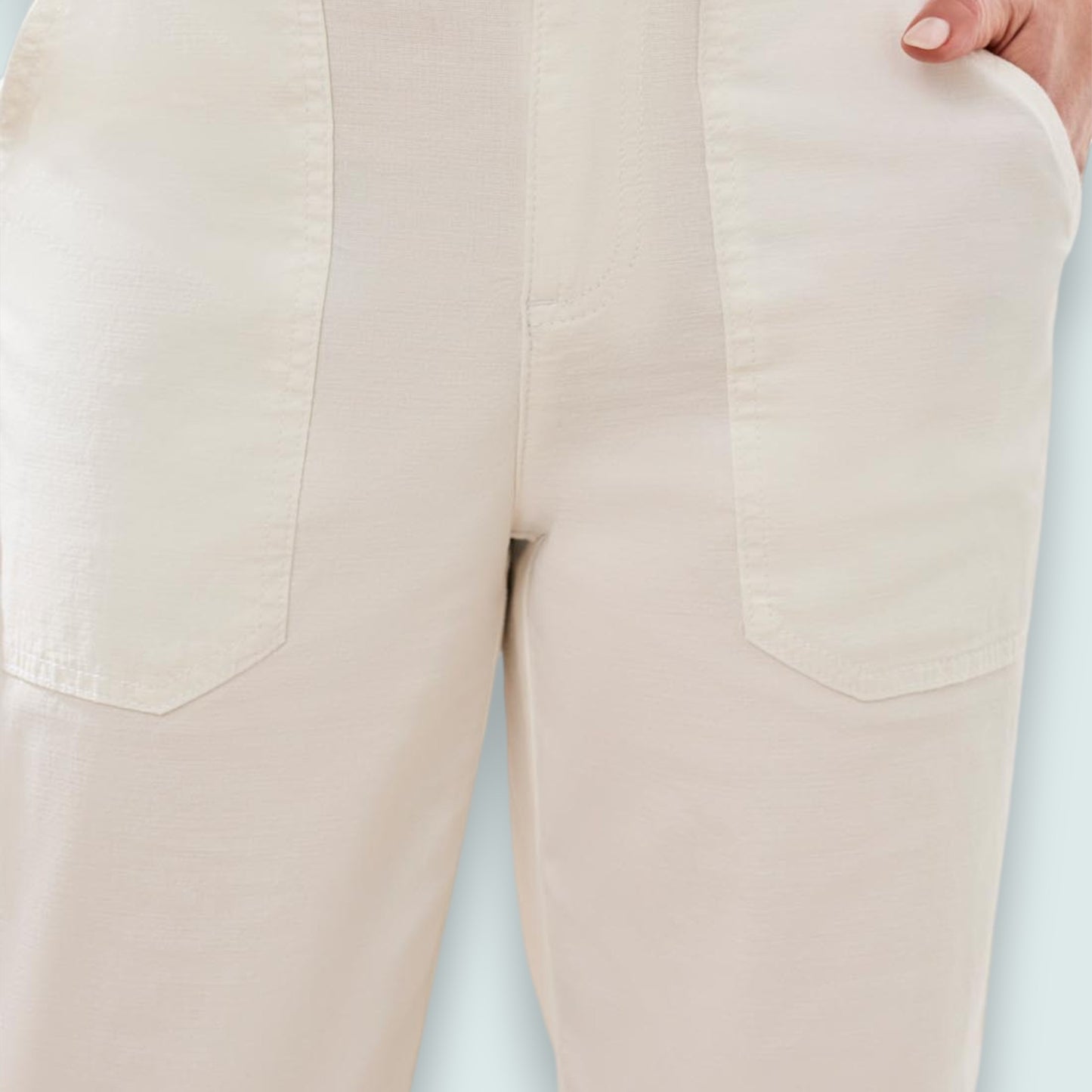 Tribal - Stretch Slub Barrel Ankle Pant