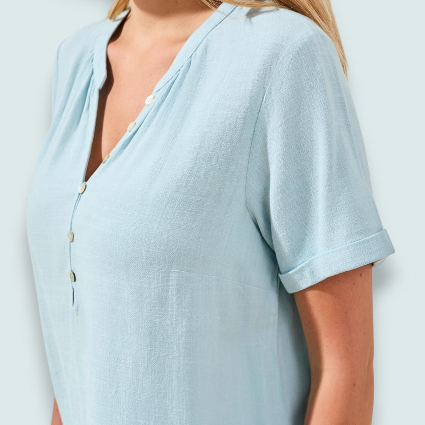 Tribal - Soft Breeze Placket Blouse