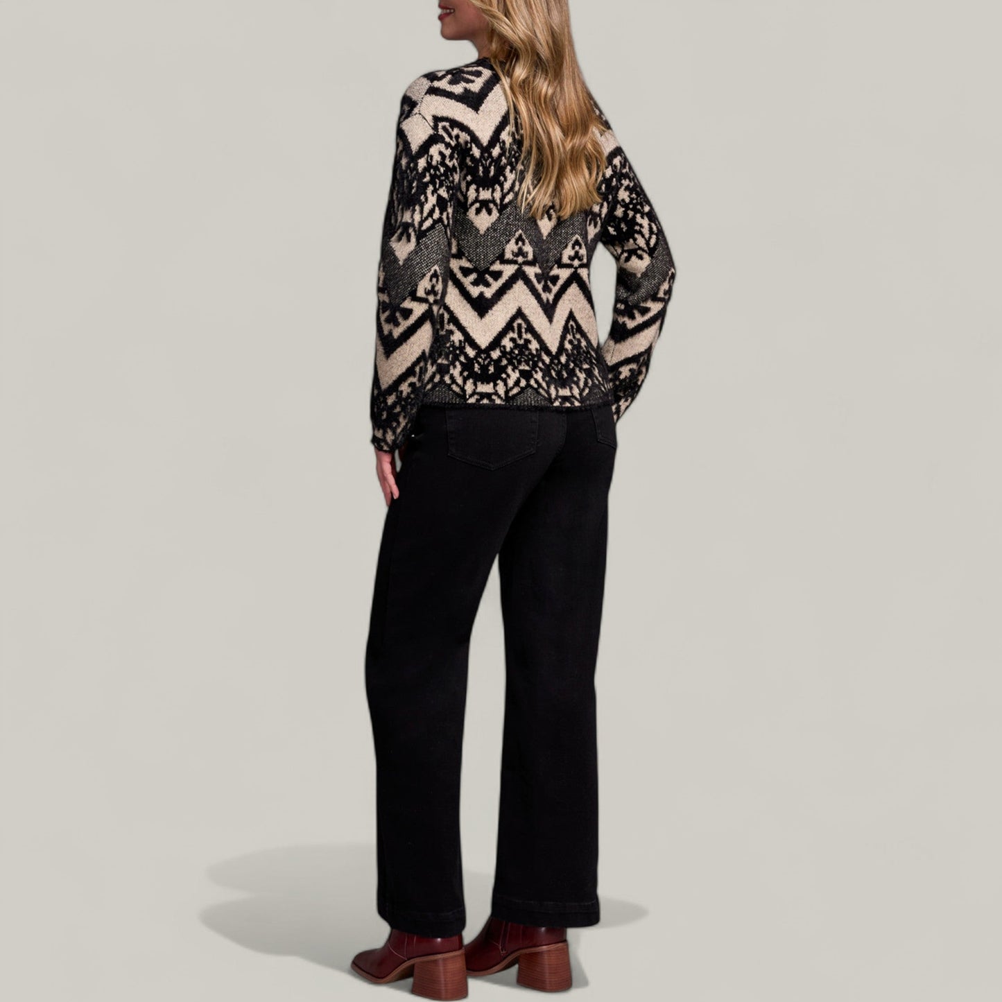 Tribal - Long Sleeve Crew Neck Sweater