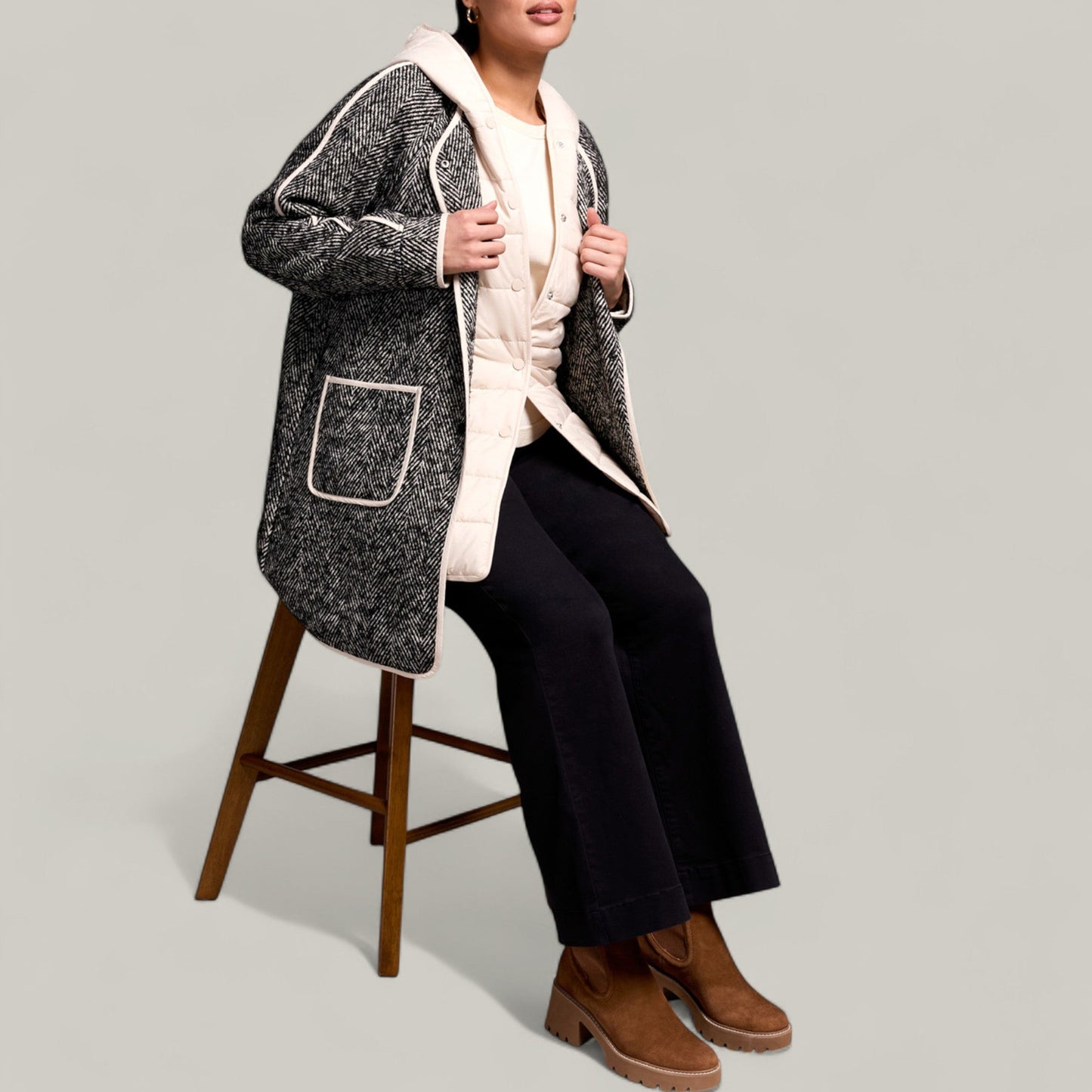 Tribal - Coat With Fooler Hood