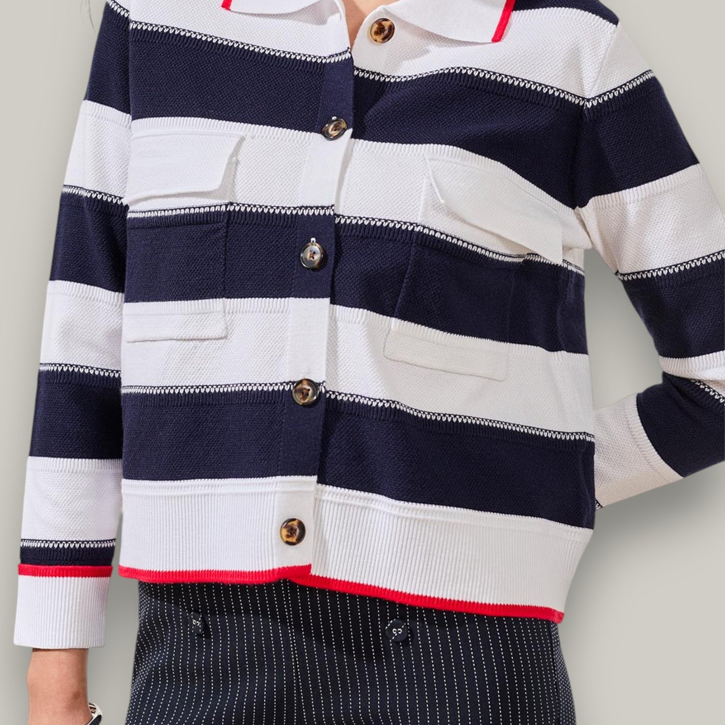 Tribal - Maritime Stripe Cardigan