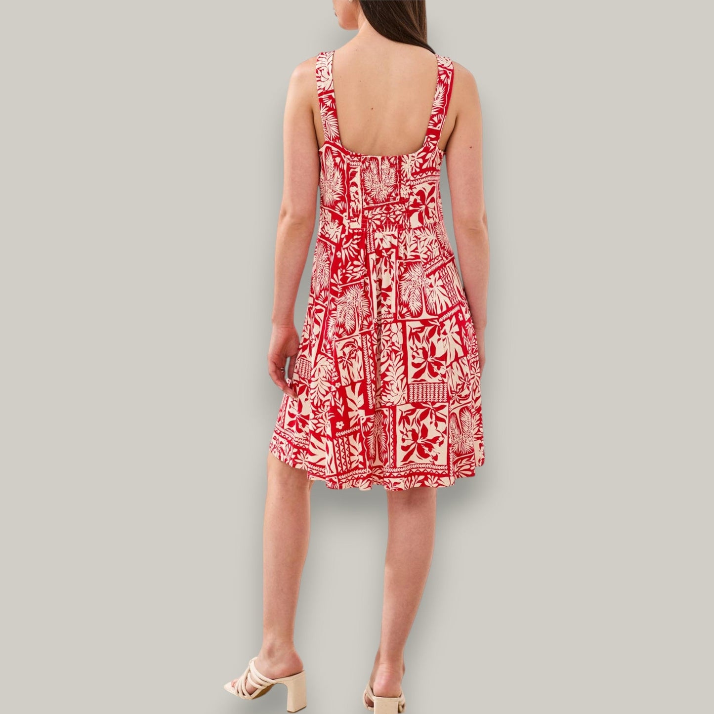 Tribal - Tropical Patchwork Sundress