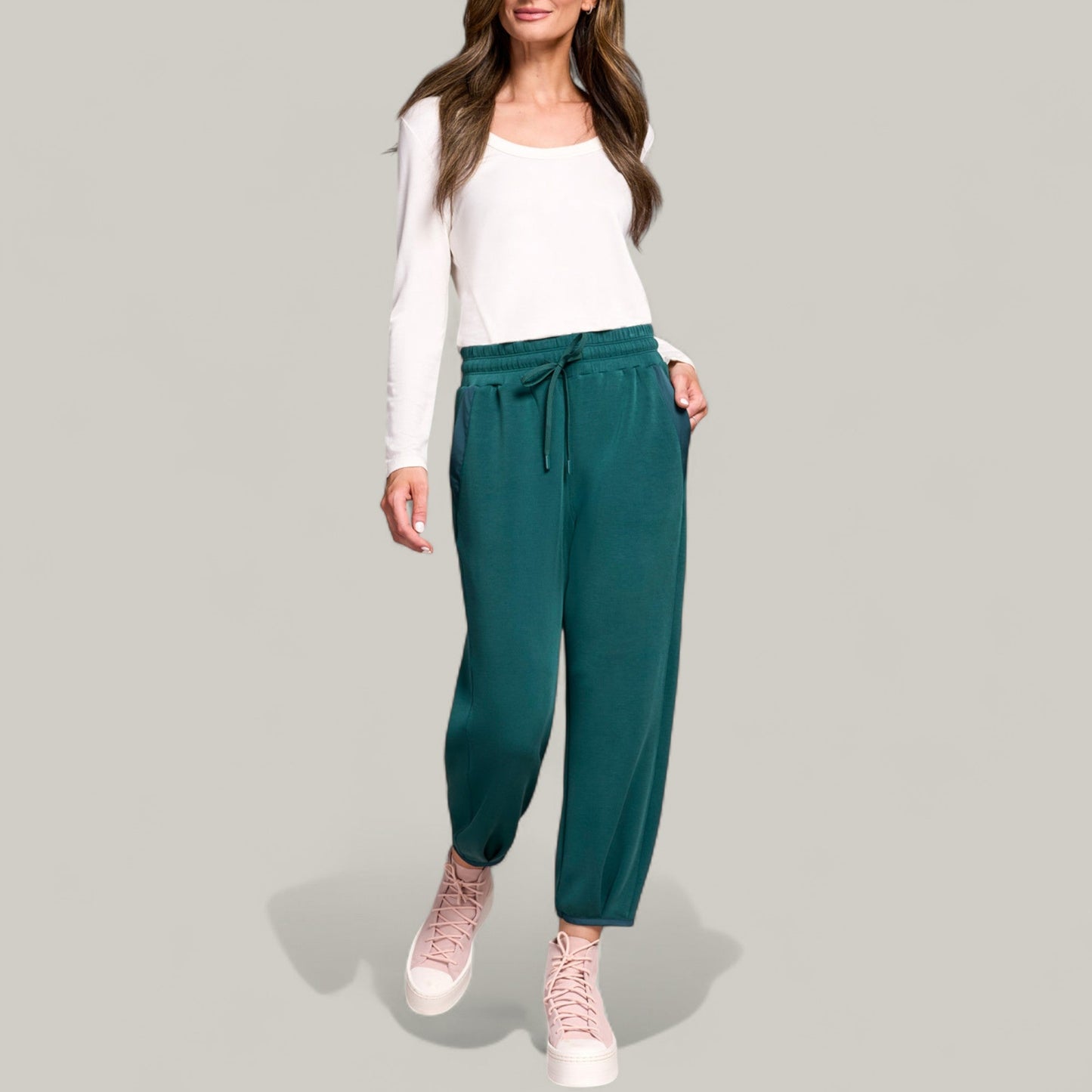Tribal - Jogger With Hem Pleats