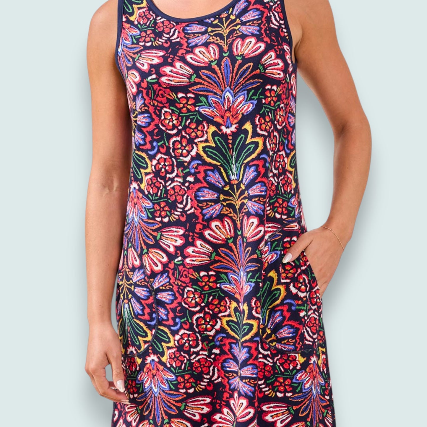 Tribal - Reversible A-Line Dress