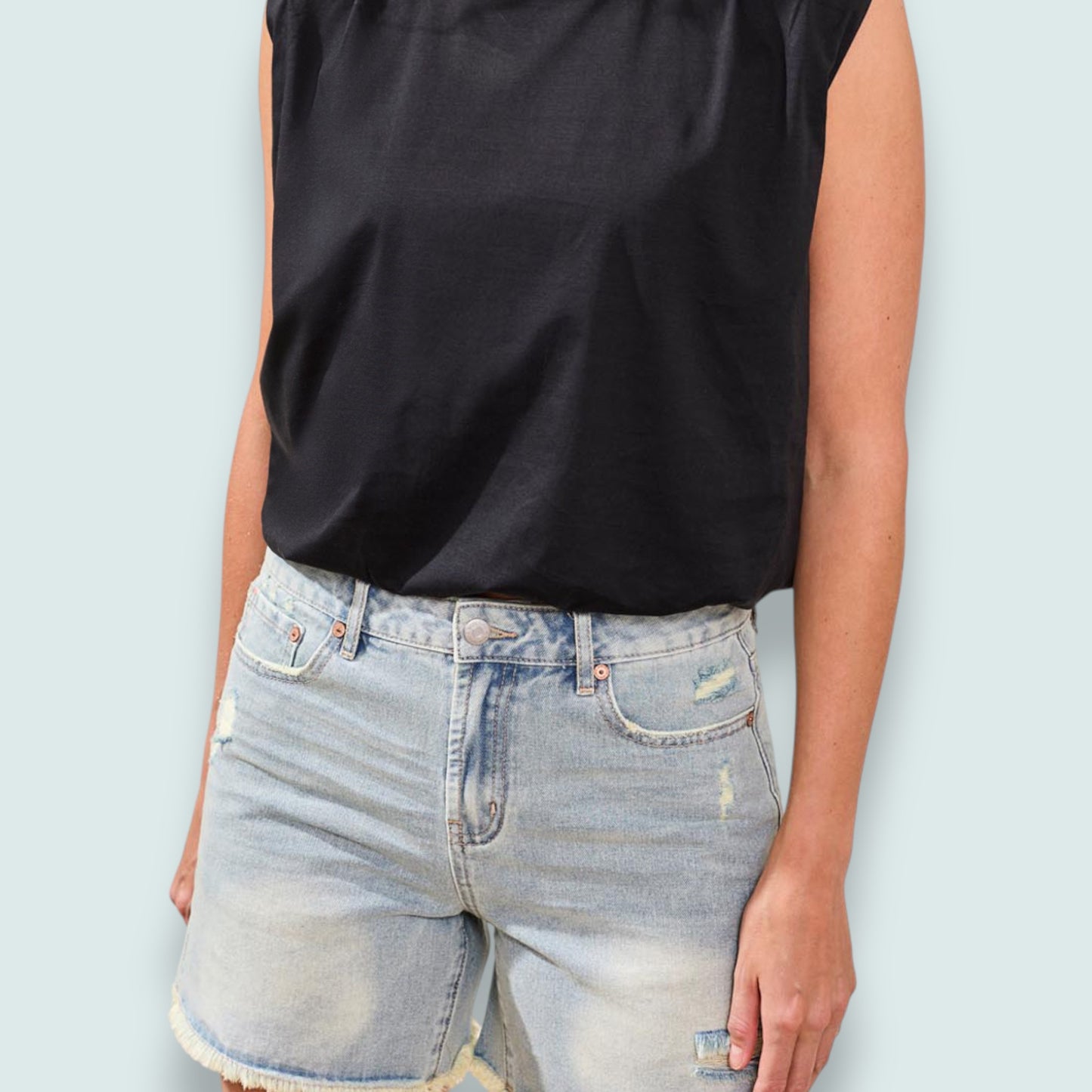 Tribal - Padded Shoulder Bubble Top