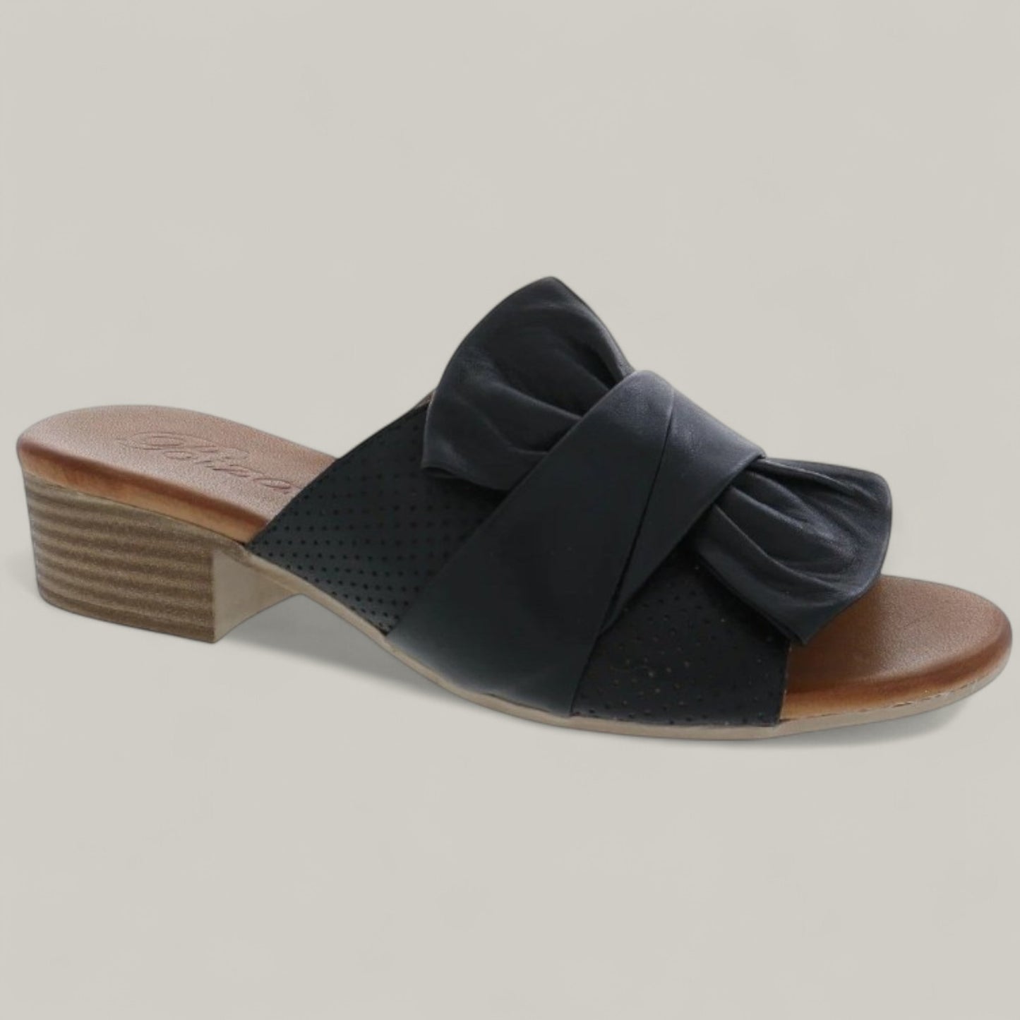 Biza - Olympia Sandals With Laser Cut Detailing