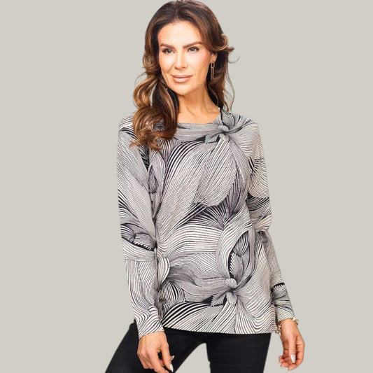 Minkas - Floral Pattern Top