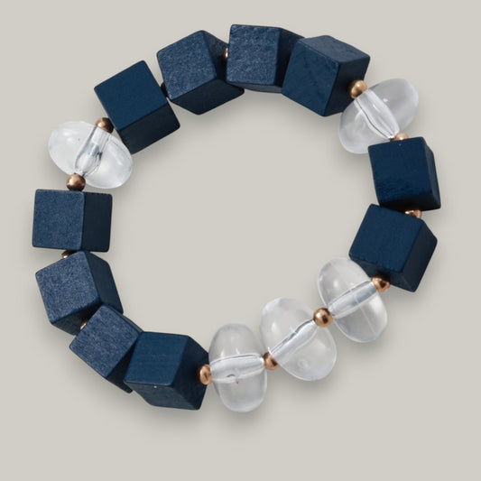 Merx - Geometric Bead Stretch Bracelet