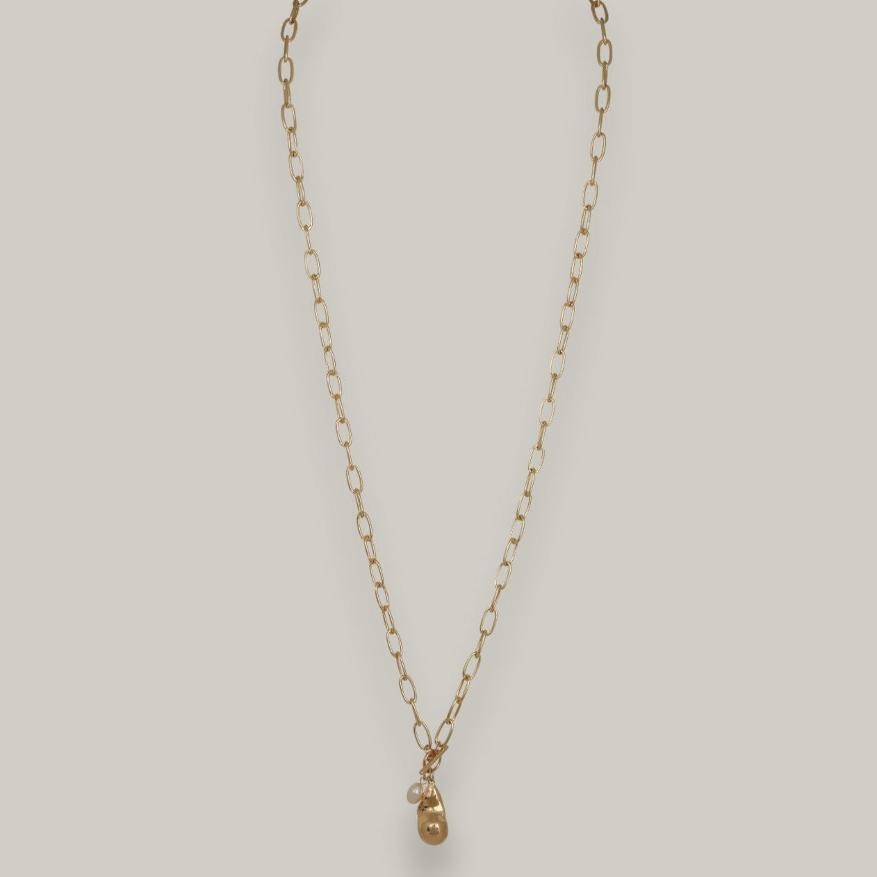 Merx - Teardrop Charm Necklace