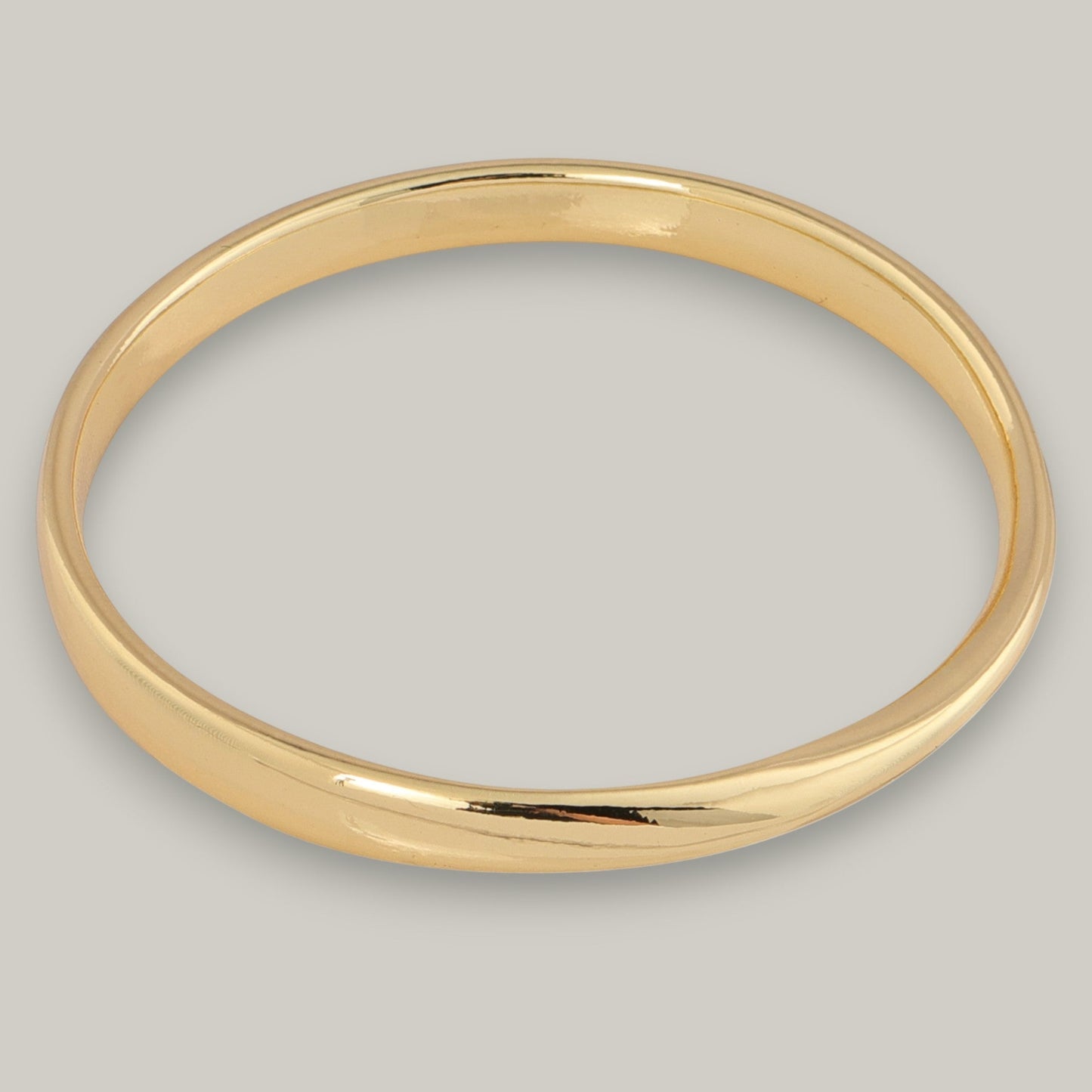 Merx - Classic Smooth Gold Bangle
